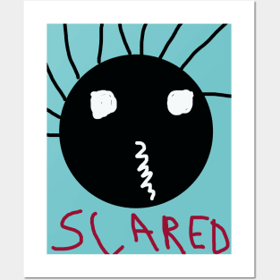 Scared Baby Face Posters and Art